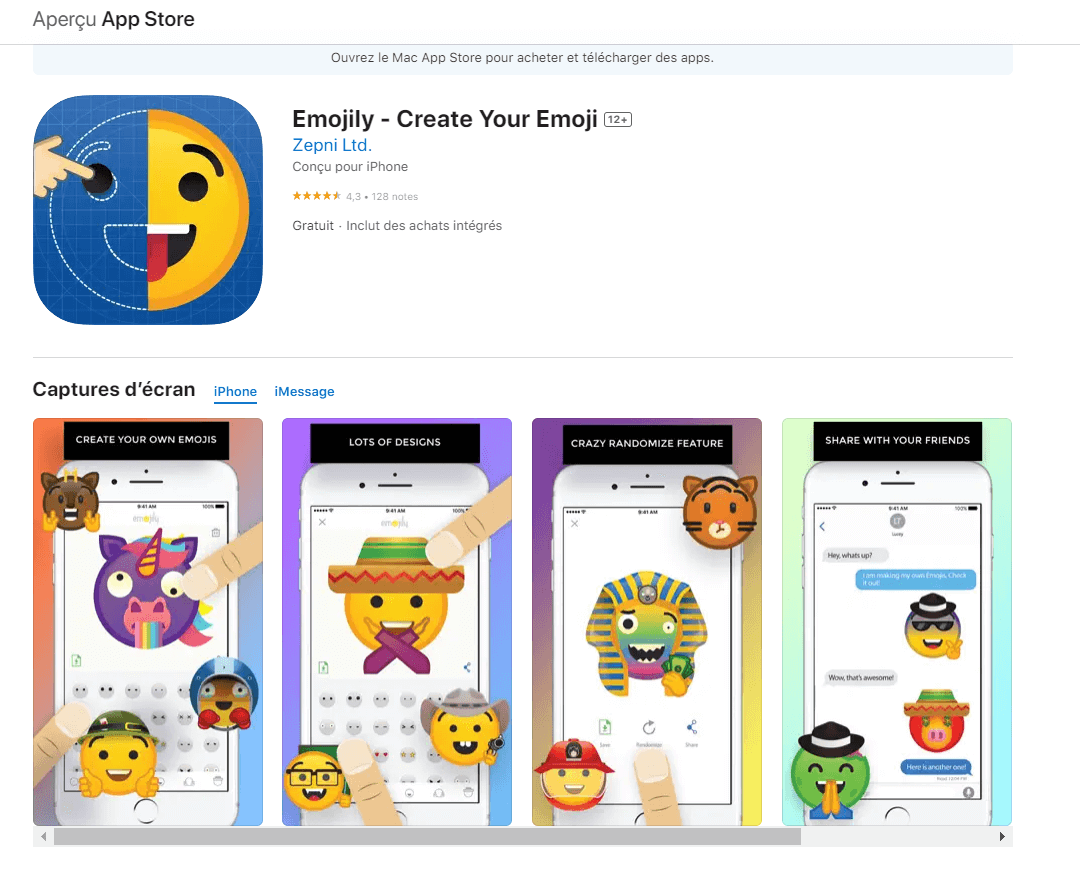 Outils IA pour créer des emojis : Emojily