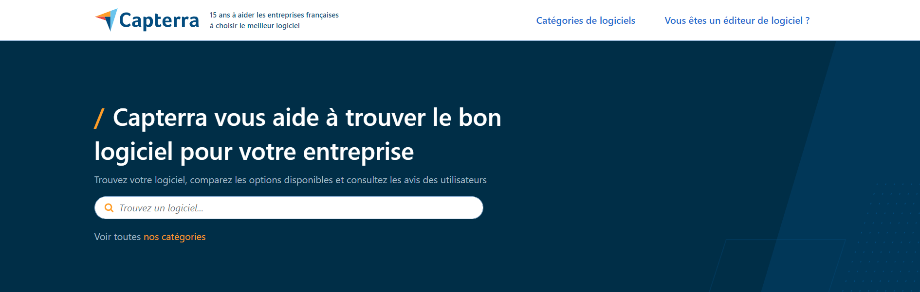 Outils pour trouver des clients en ligne : Capterra