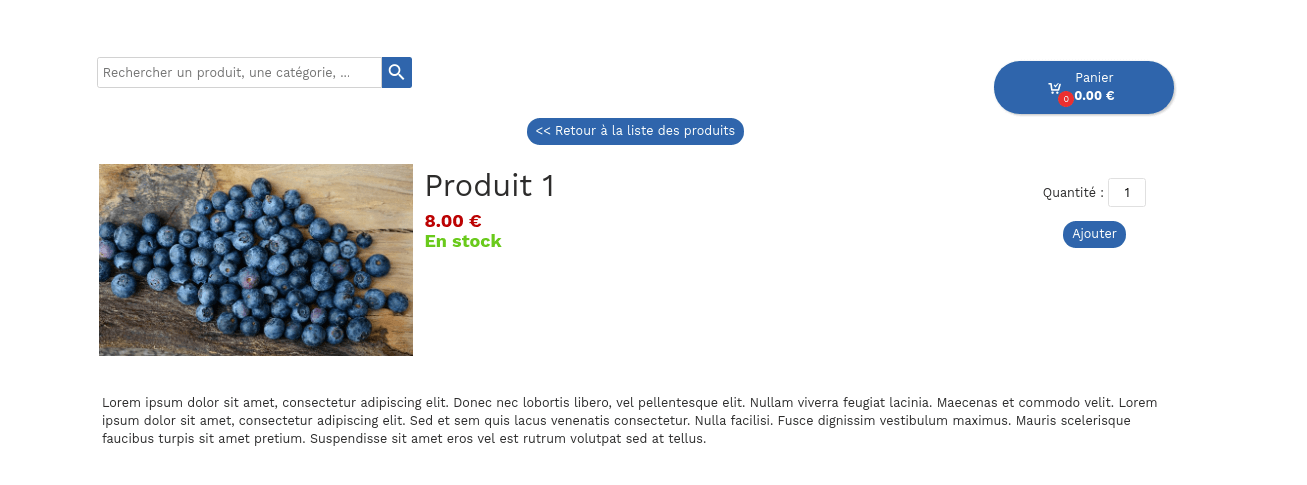 Mise en ligne d'un produit sur la boutique SiteW