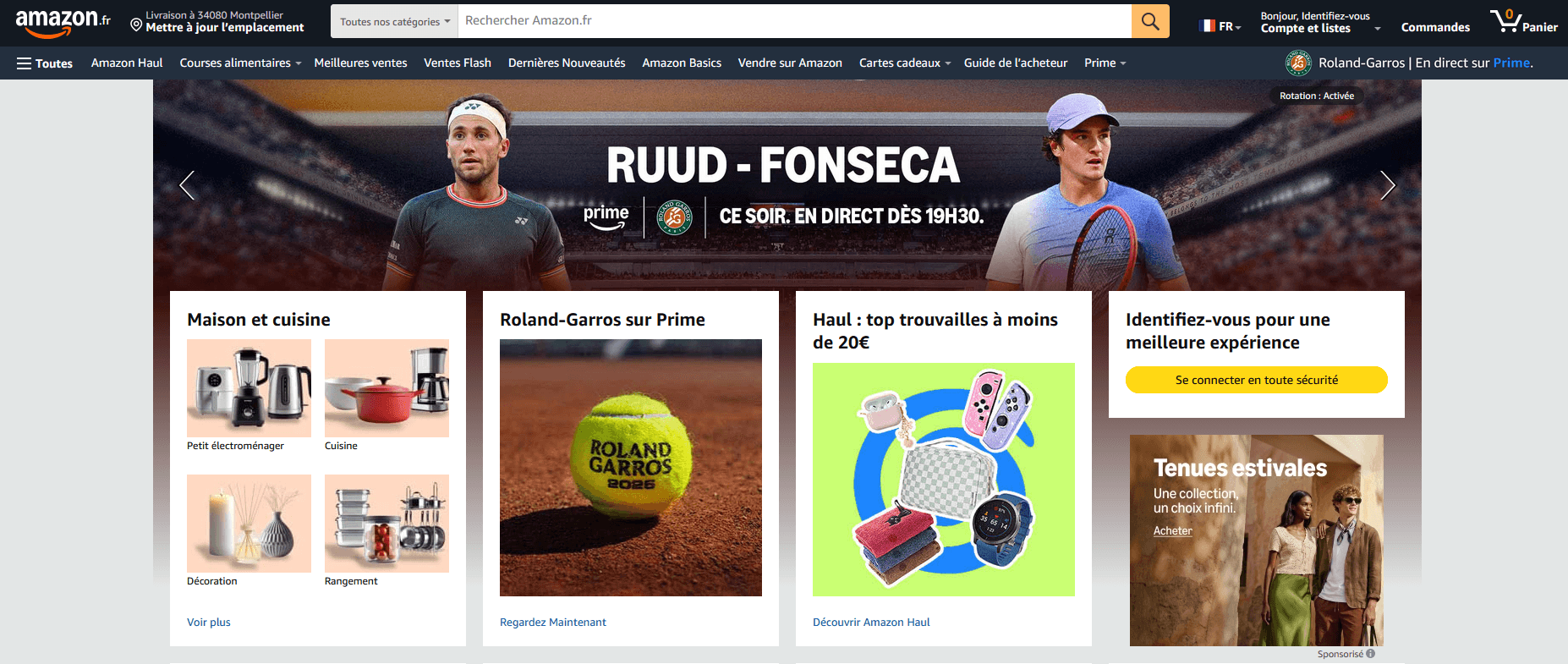 homepage Amazon Amazon