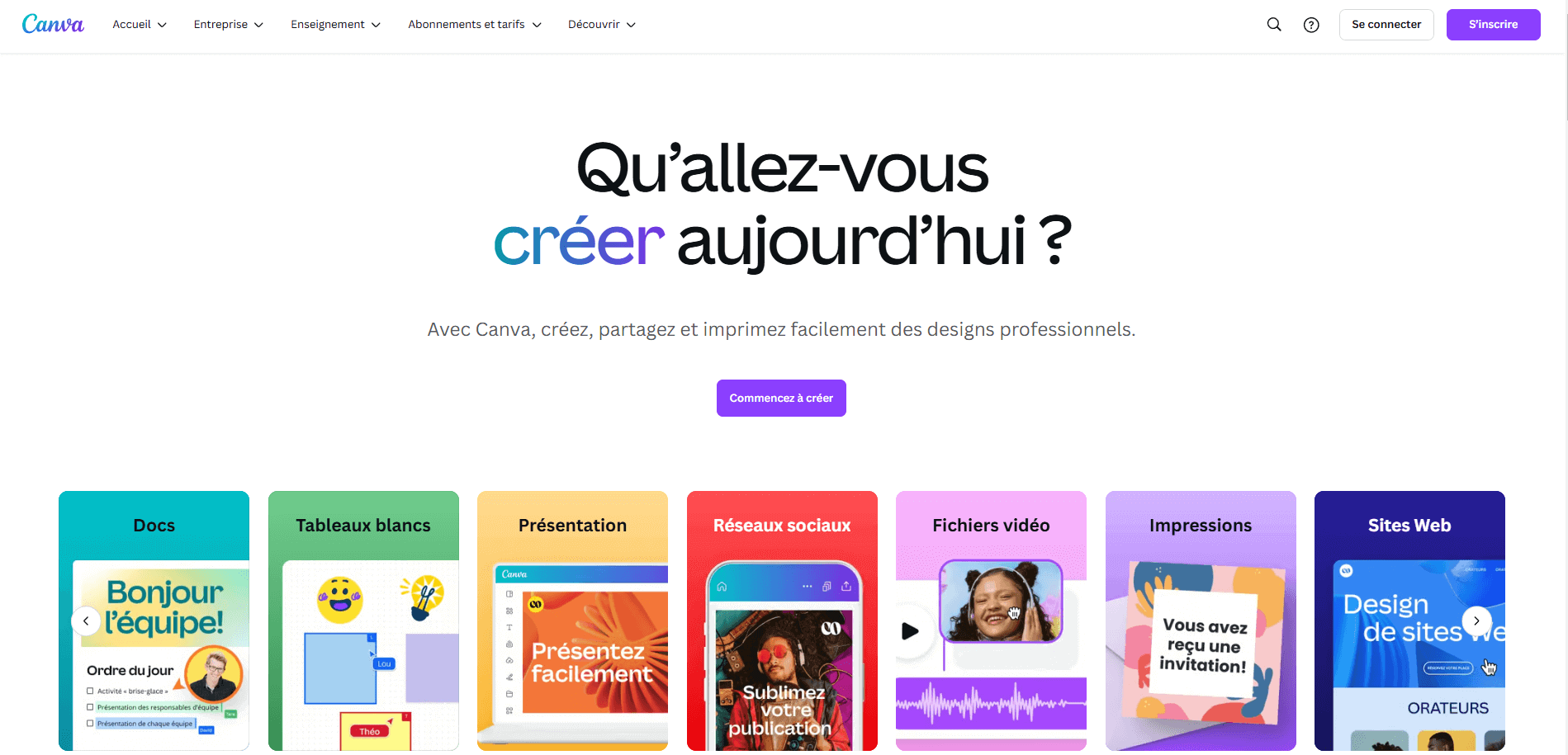 homepage Canva Canva