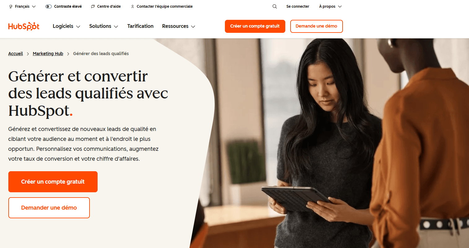 qualification des leads sur HubSpot