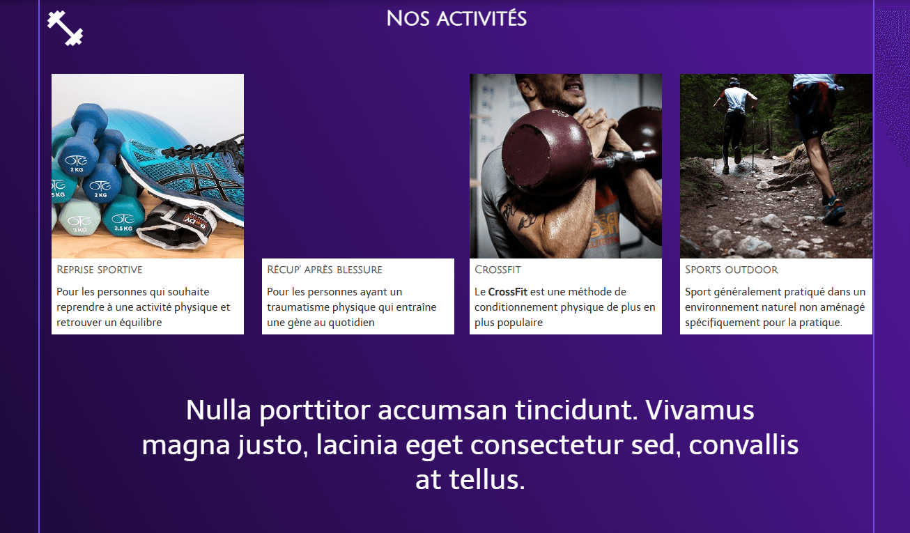 organiser ses pages web en sections sections web site coaching