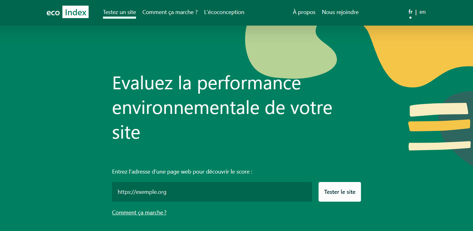 outil mesure impact carbone Ecoindex