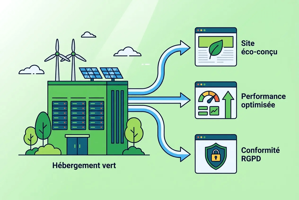 hébergement web vert hébergement web écologique