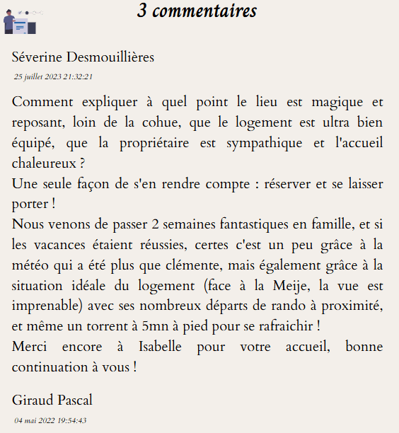 avis-client site web minimal