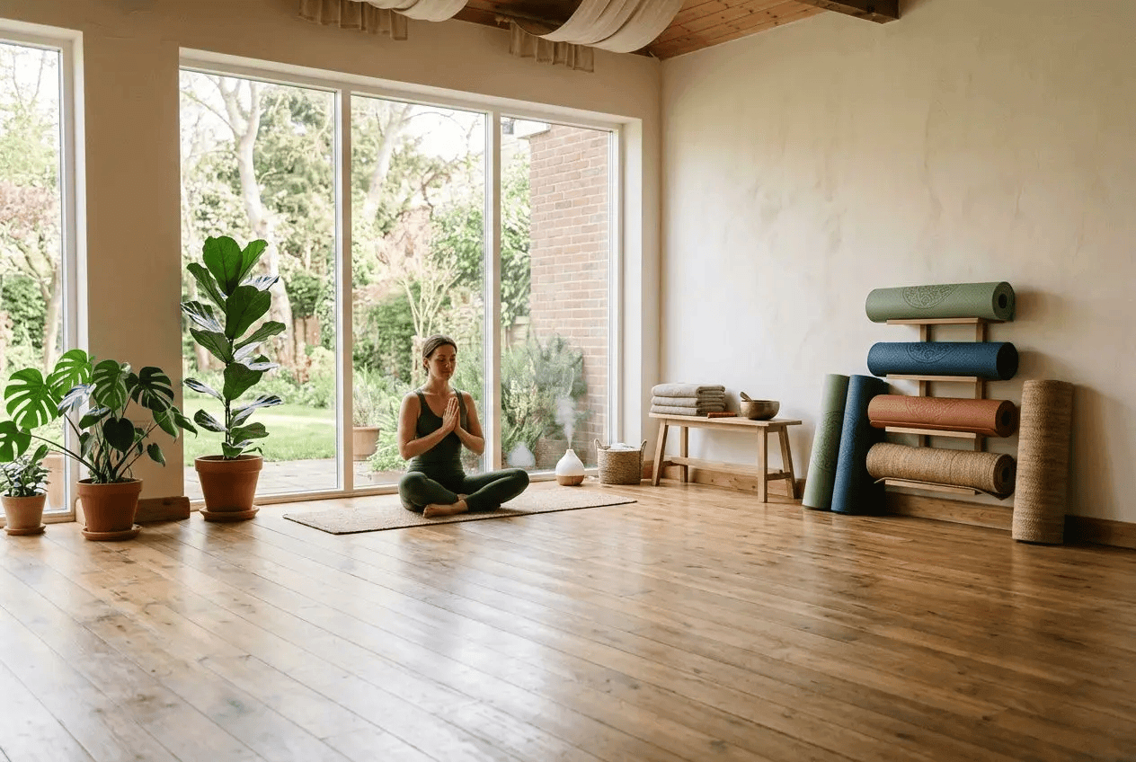 créer un site de yoga