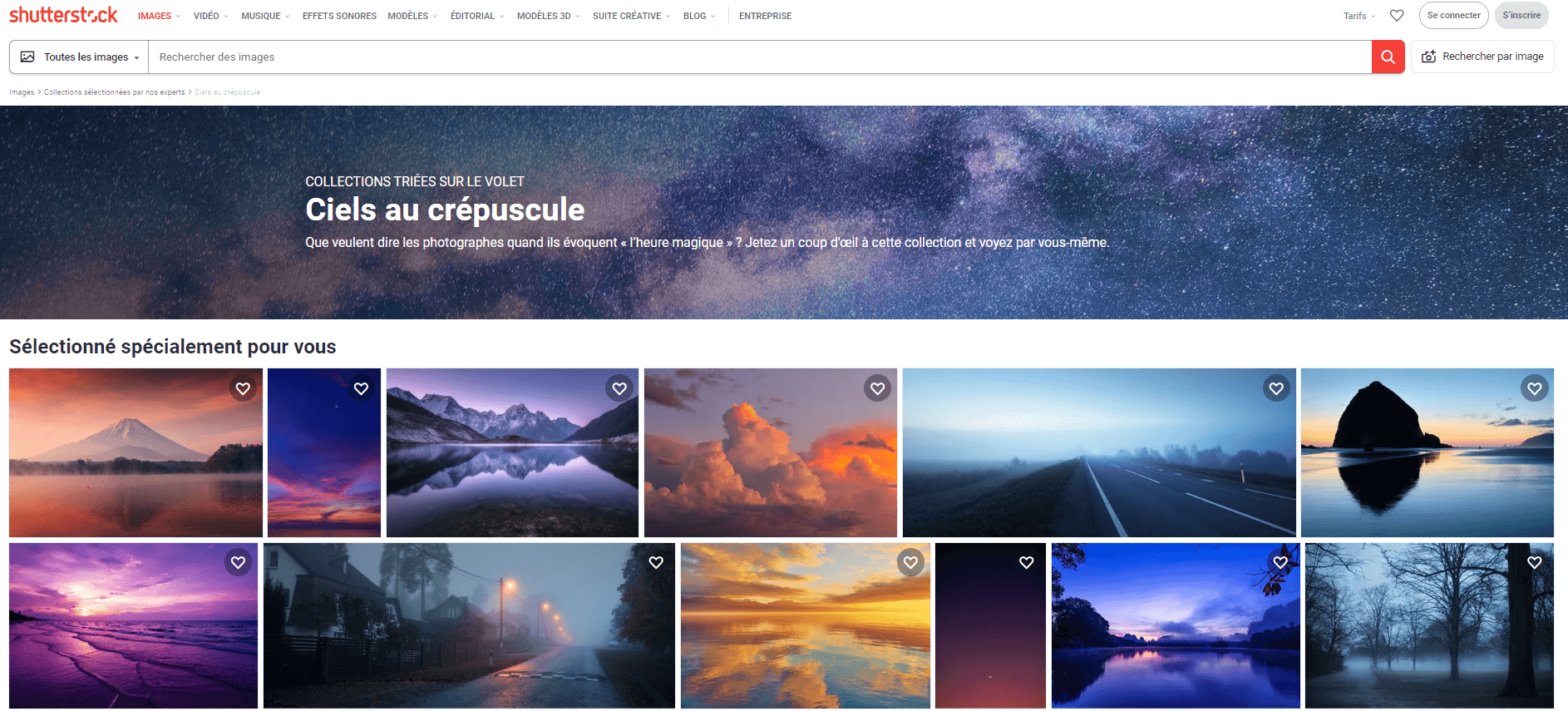 Meilleurs sites de photos gratuites : Shutterstock