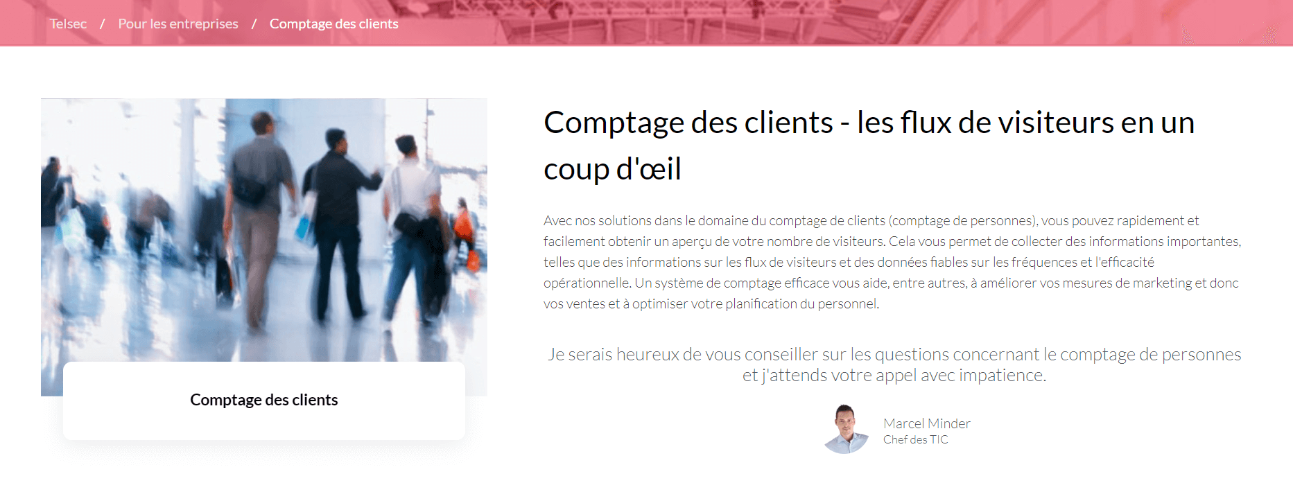 Comptage clients