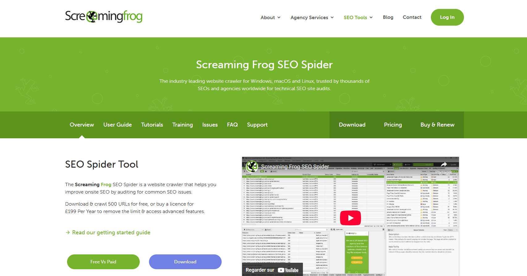 logiciel crawler screaming frog