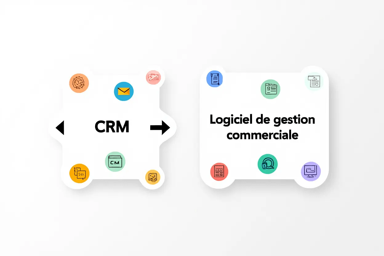 Comparaison CRM / logiciel suivi commercial CRM vs gestion commerciale