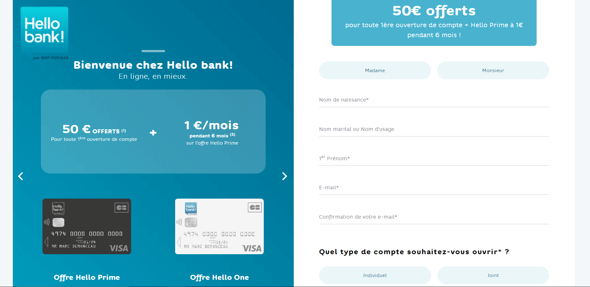 Plateforme bancaire digitale, Hello Bank