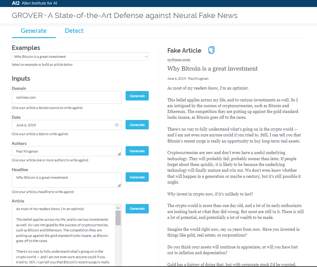 Outils IA : AI Grover