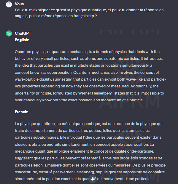 Utilisations surprenantes de ChatGPT : Questions / Réponses