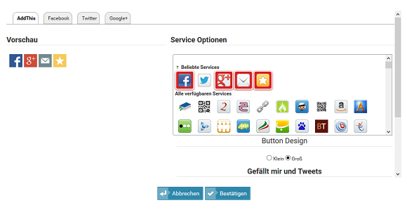 Eine Website erstellen und sie mit AddThis teilen Eine Website erstellen und sie mit AddThis teilen