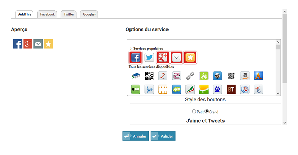 Créez un site et partagez-le avec AddThis Créez un site et partagez-le avec AddThis