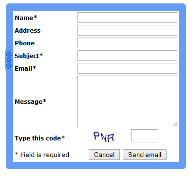 add contact form