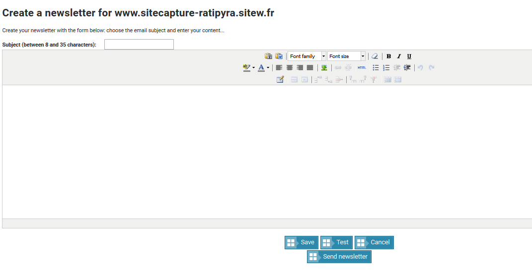 Crear una pagina web con contenido rico