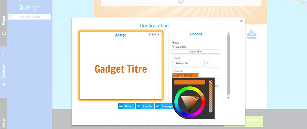 Formation créer un site web