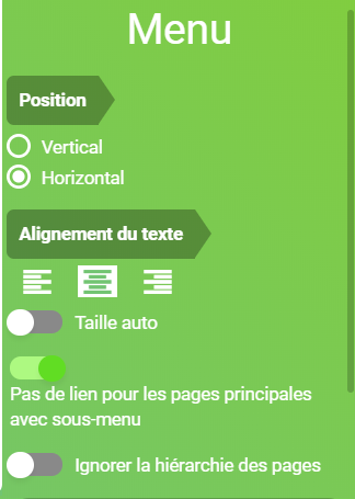 Commencez à configurer la navigation de votre site simplement