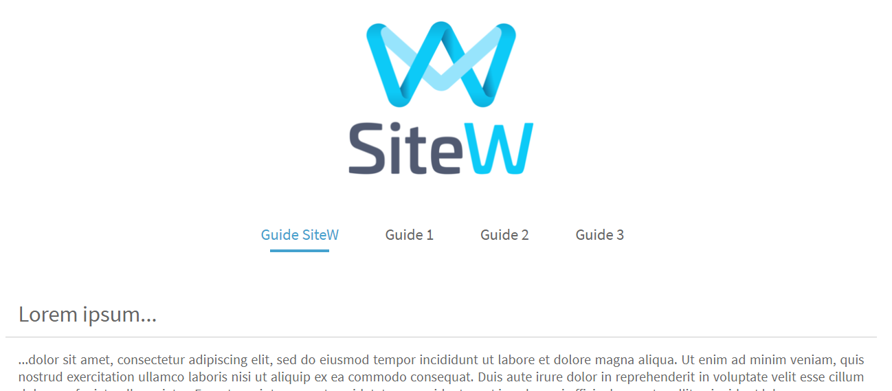 Commencez à configurer la navigation de votre site simplement