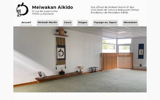 Example website Site officiel Meïwakan