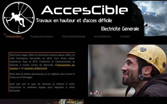 Ejemplo de sitio web AccesCible