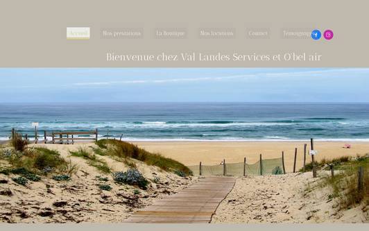 Ejemplo de sitio web vallandesservices.fr